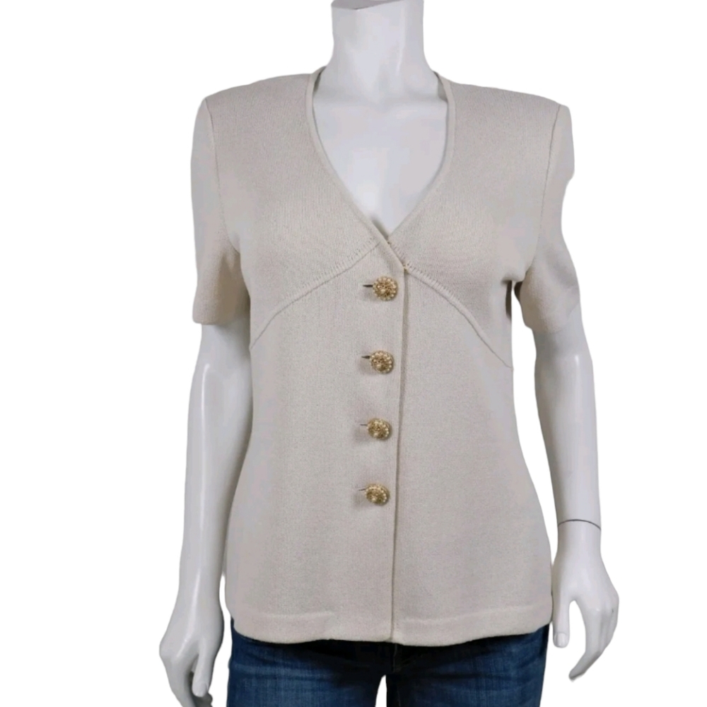 ST. JOHN Collection By Marie Gray Knit Top 6 (52825)